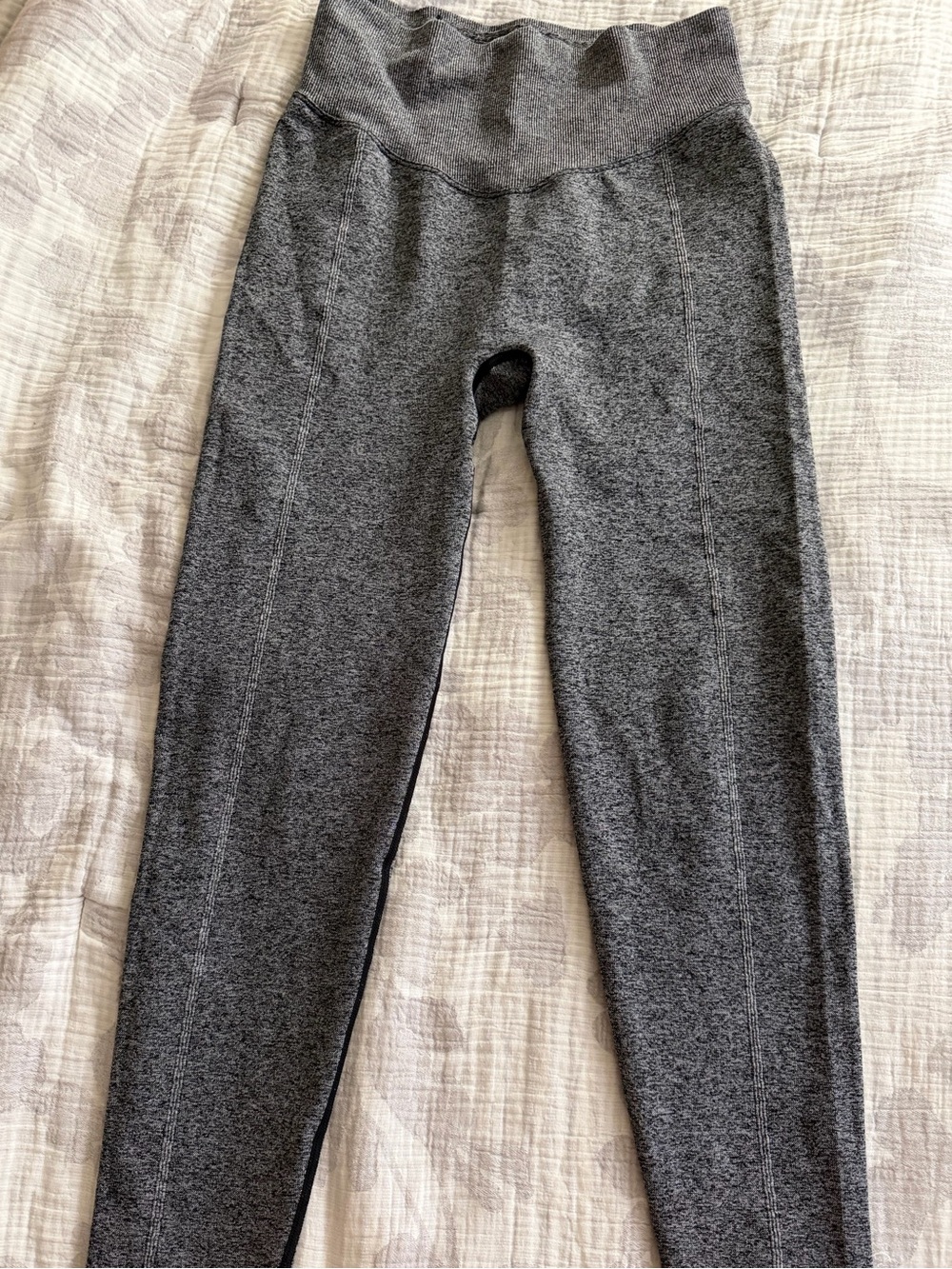 Pink Sport High-Waist Gray Leggings